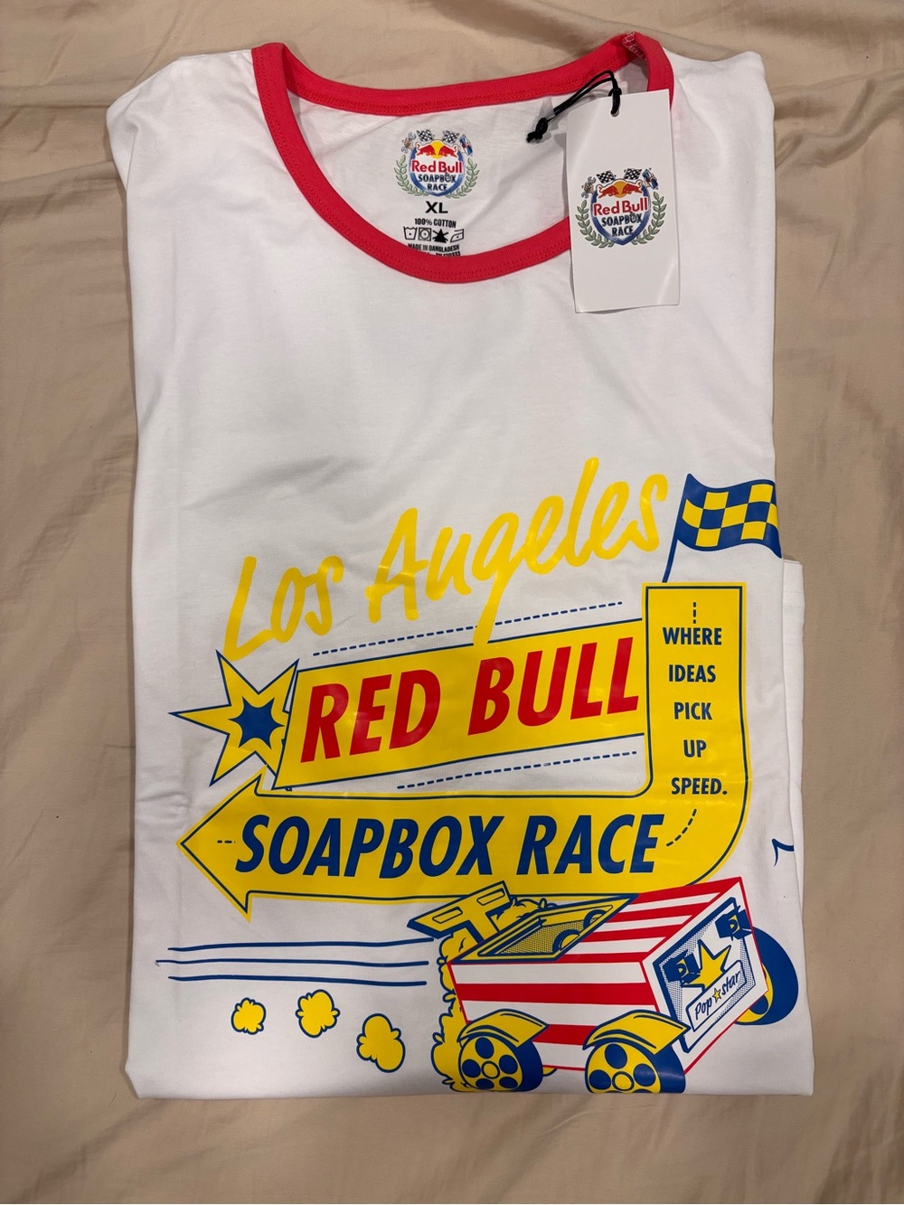 Red Bull Los Angeles Soapbox Race Short Sleeve T‑Shirt - XL